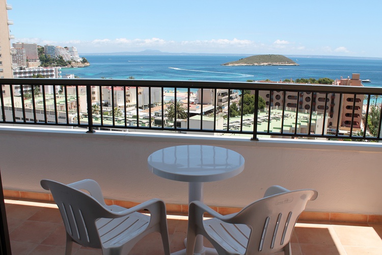 Panoramic view Sol y Vera Magaluf Apartments Majorca