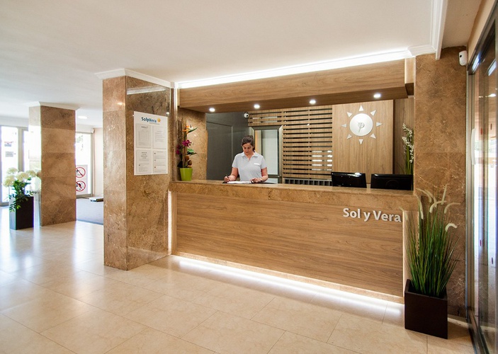 Reception Sol y Vera Magaluf Apartments Majorca